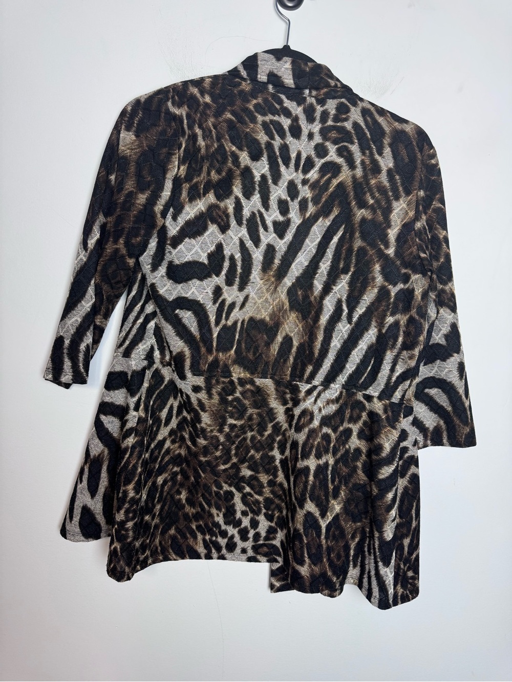 Frank Lyman blouse jacket set Tiger print - Picture 4 of 8